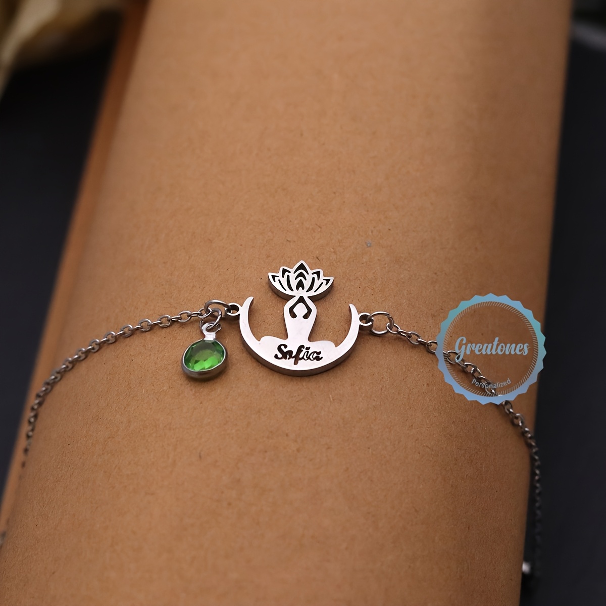 Custom Name Bracelet, Personalized Stainless Steel Gift